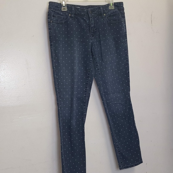 GAP Denim - gap always skinny polka dot jeans